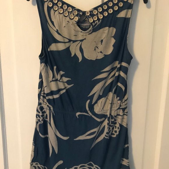 Anthropologie Ric Rac Button Neckline Top - Picture 3 of 16